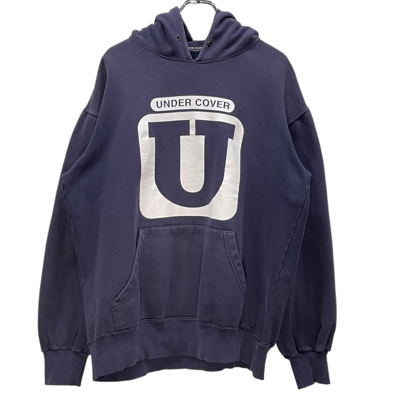 UNDERCOVER ロゴプリントプルオーバーフーディ パーカー トップス アウター Archive 90s 初期 アンダーカバー メンズ