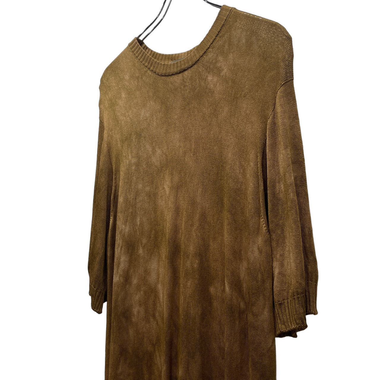 Y's for men 脱色加工クルーネックレーヨンニット ブリーチ トップス 半袖 サマーセーター Archive Yohji Yamamoto Pour Homme ヨウジヤマモトプールオム ワイズフォーメン メンズ