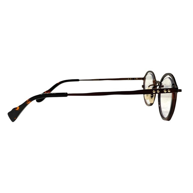 MASAHIROMARUYAMA 2020 Collection monocle MM-0055 Havana Brown チタンフレームパントシェイプメガネ ボストン アイウェア 眼鏡 定価77,000円 マサヒロマルヤマ メンズ レディース ユニセックス