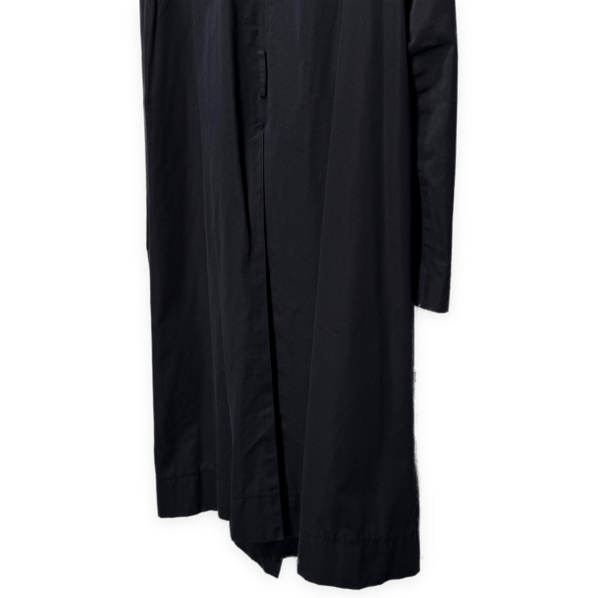 Rick Owens コットンシルクリボンボタンレスロングコート Archive 00s ブルゾン ジャケット アウター リックオウエンス メンズ
