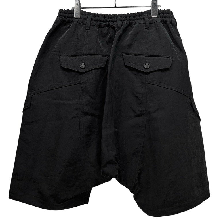 S'YTE Yohji Yamamoto ナイロンサージサルエルハーフカーゴパンツ ショート ショーツ ボトムス タグ付き 定価29,700円 サイト ヨウジヤマモト メンズ レディース ユニセックス