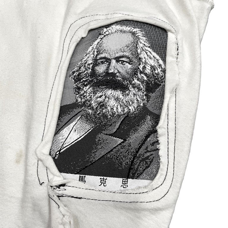 SEDITIONARIES KARL MARX 馬克思 インサイドアウトアナーキーTシャツ カットソー カールマルクス パッチ Archive 70s 希少 レア パンク Vivienne Westwood