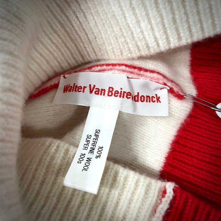 Walter Van Beirendonck 22AW フェイスグラフィックデザインポンポンニットキャップ ビーニー 帽子 未使用タグ付き W&LT ウォルターヴァンベイレンドンク メンズ レディース ユニセックス