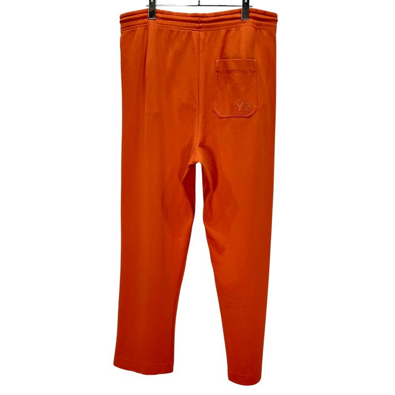 Y-3 スリーストライプイージートラックパンツ オレンジ ジャージ 側章 ライン ドローストリング ボトムス Yohji Yamamoto adidas ワイスリー ヨウジヤマモト アディダス メンズ レディース ユニセックス