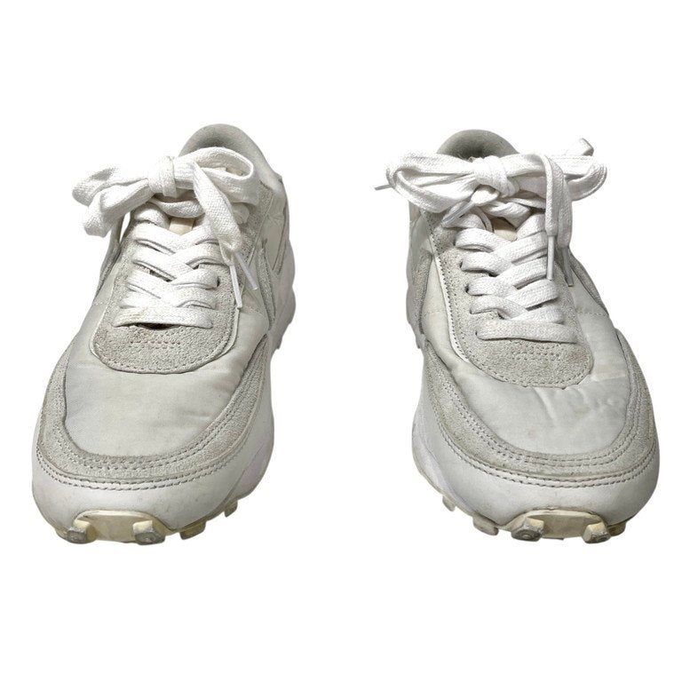 sacai × NIKE LDV Waffle Triple White ワッフルトリプルホワイト レザードッキングボリュームソールローカットスニーカー シューズ 靴 クツ BV0073-101 サカイ ナイキ メンズ