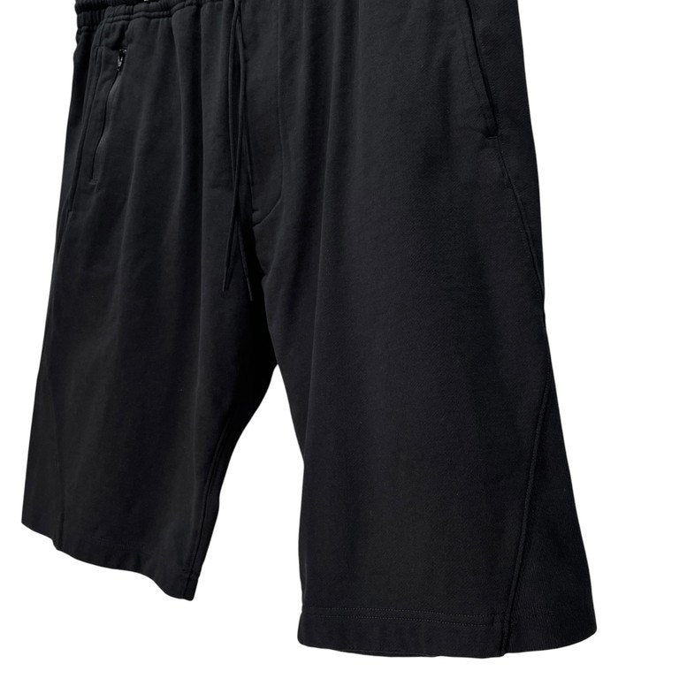 Y-3 ロゴプリントジップポケットスウェットイージーハーフパンツ ショーツ ボトムス Yohji Yamamoto adidas ワイスリー ヨウジヤマモト アディダス メンズ