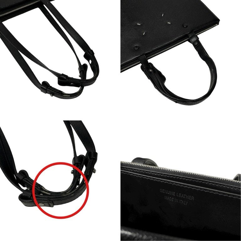 Maison Margiela 11 21SS グレインレザーアコーディオントートバッグ 鞄 カバン PCケース S55WC0125 P0399 メゾンマルジェラ メンズ レディース ユニセックス