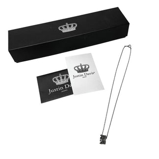 Justin Davis MYSTICAL CROWN ジルコニアクラウントップネックレス SNJ413 40 ペンダント シルバーアクセサリー SILVER 925 定価39,600円 ジャスティンデイビス