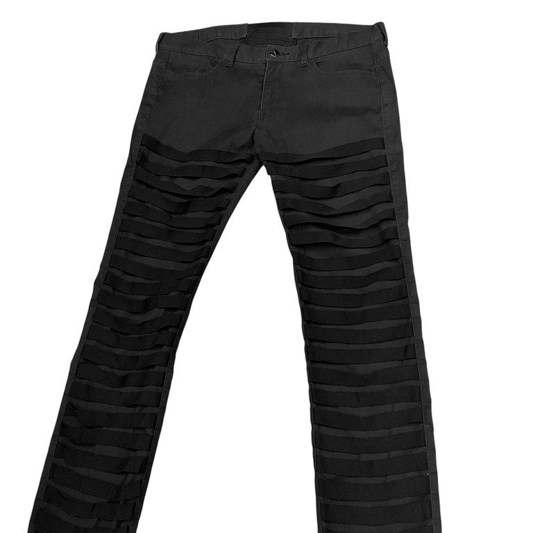 UNDERCOVER 11SS ストレッチコットンフロントベルトスリムパンツ Archive Underman期 G1501 スキニー ボトムス アンダーカバー メンズ