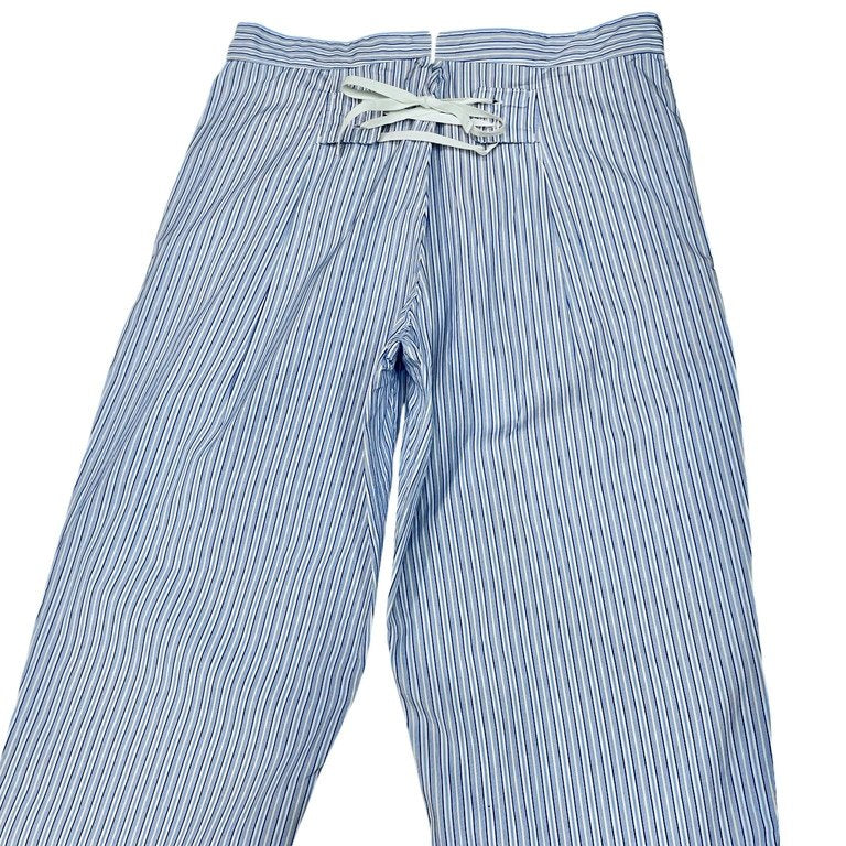 COMME des GARCONS HOMME PLUS 05SS ストライプコットンブロードレースアップシンチバックパンツ Archive Pink Panther ピンクパンサー期 ピンクのメガネ越しに見える世界 LOOK21 LOOK24 コムデギャルソンオムプリュス メンズ