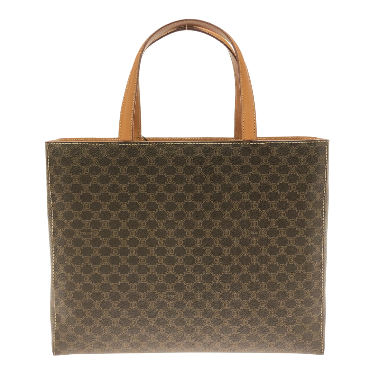 CELINE CELINE マカダム ハンドバッグ
