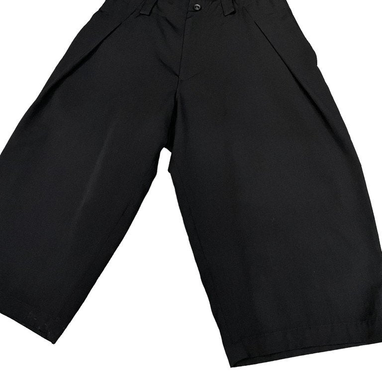 Yohji Yamamoto Pour Homme 18SS Wool Gabardine Side Tuck Pants ウールギャバジンサイドタックパンツ LOOK24 Archive