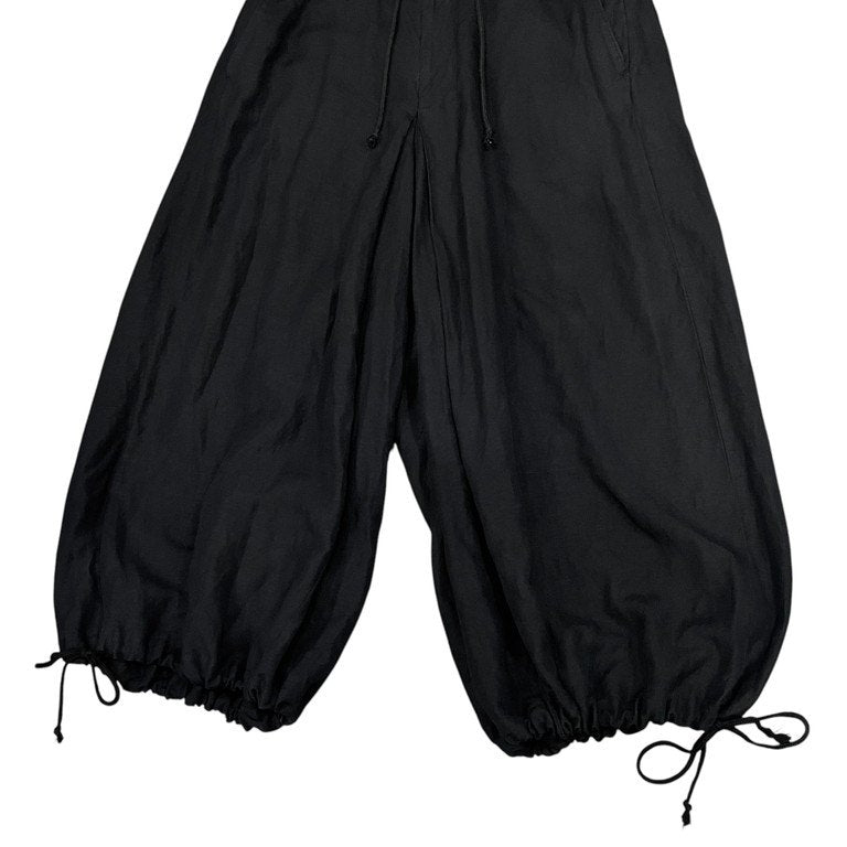 S'YTE Yohji Yamamoto リネンレーヨンハカマバルーンパンツ 袴 ドローストリング イージー ボトムス サイト ヨウジヤマモト メンズ レディース ユニセックス