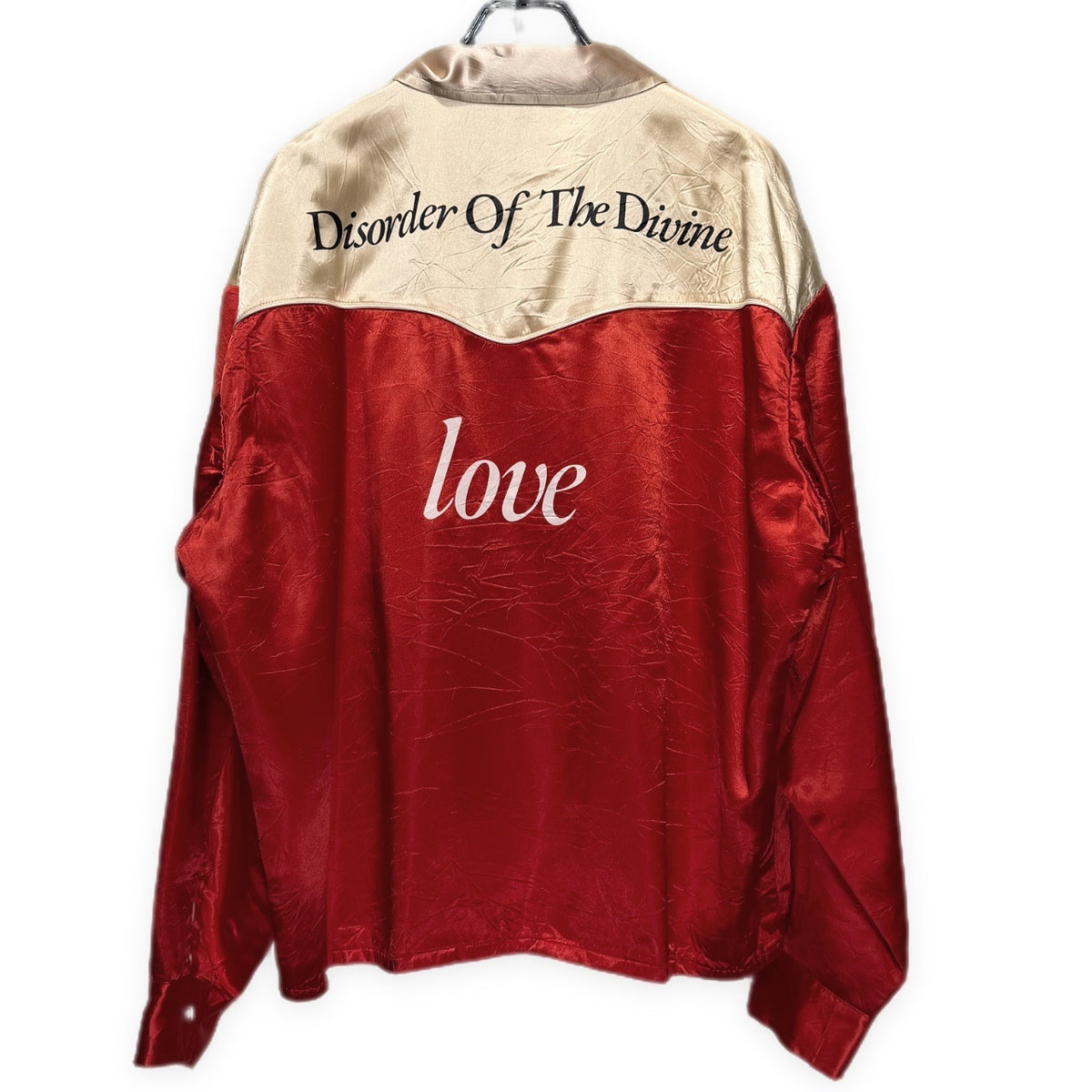 SAINT MICHAEL 23SS SHIRT JKT WESTERN アセテートサテンプリントウエスタンシャツジャケット ブルゾン コート アウター SM-S23-0000-070 Mxxxxxx セントマイケル メンズ