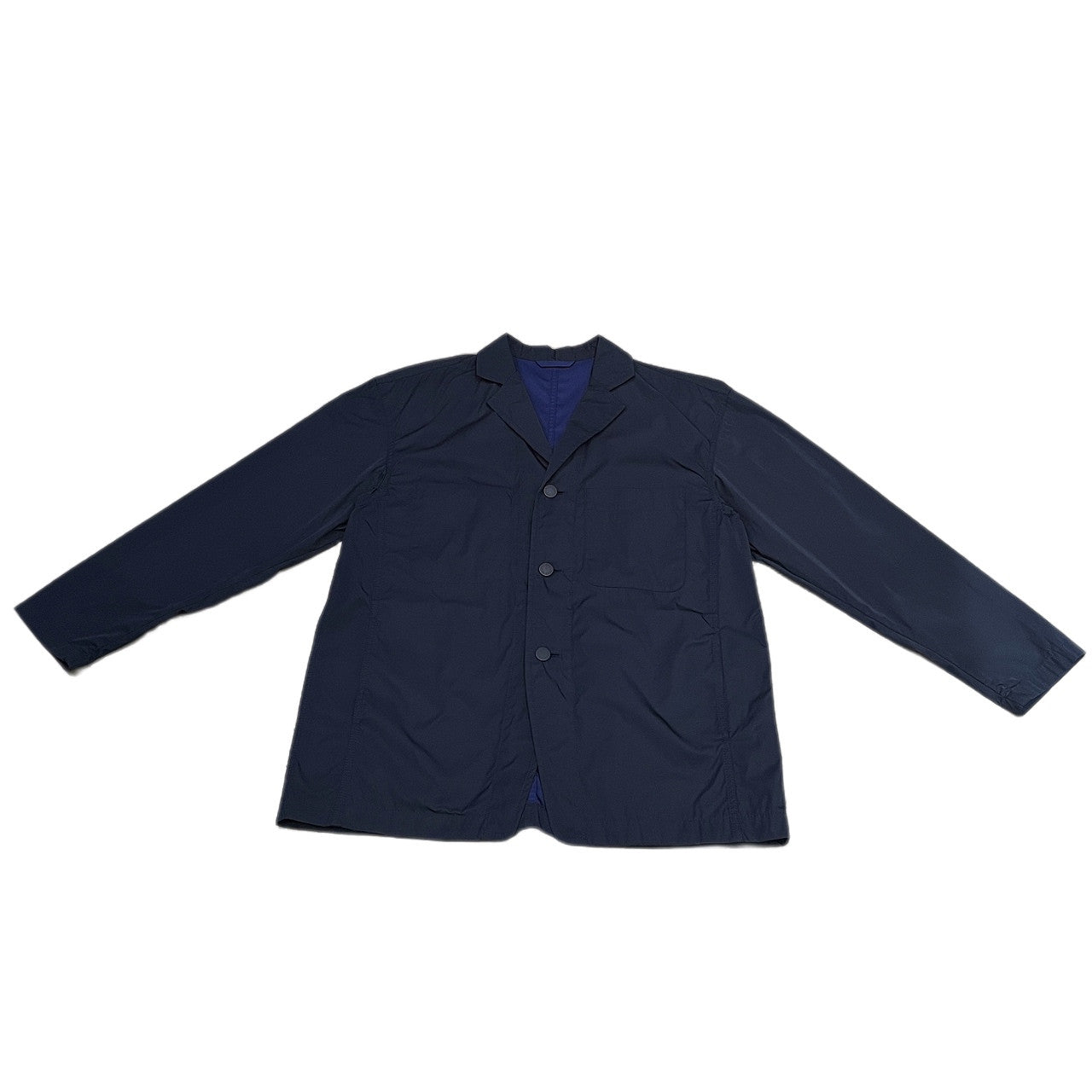 ISSEY MIYAKE MEN 17SS ポリエステルコットン3Bカバーオールジャケット テーラード ブルゾン コート アウター イッセイミヤケ メン メンズ