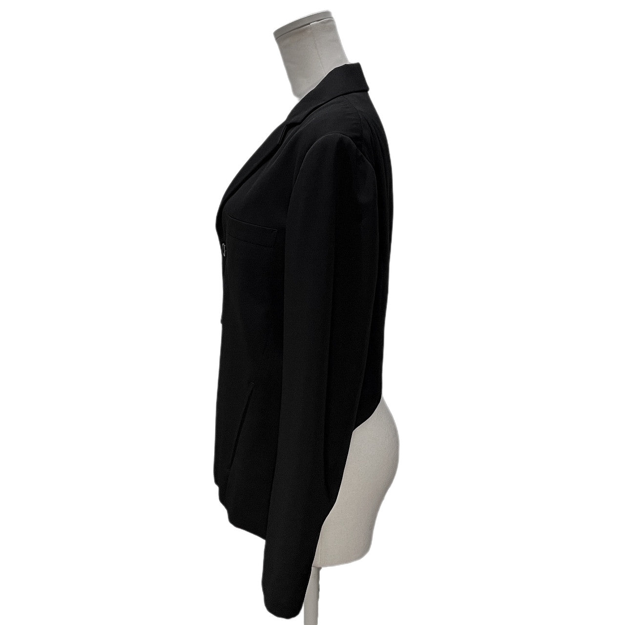 Y's ウールギャバジンバックラウンドカット3Bテーラードジャケット ブレザー ブルゾン コート アウター Yohji Yamamoto Femme ワイズ ヨウジヤマモトファム レディース