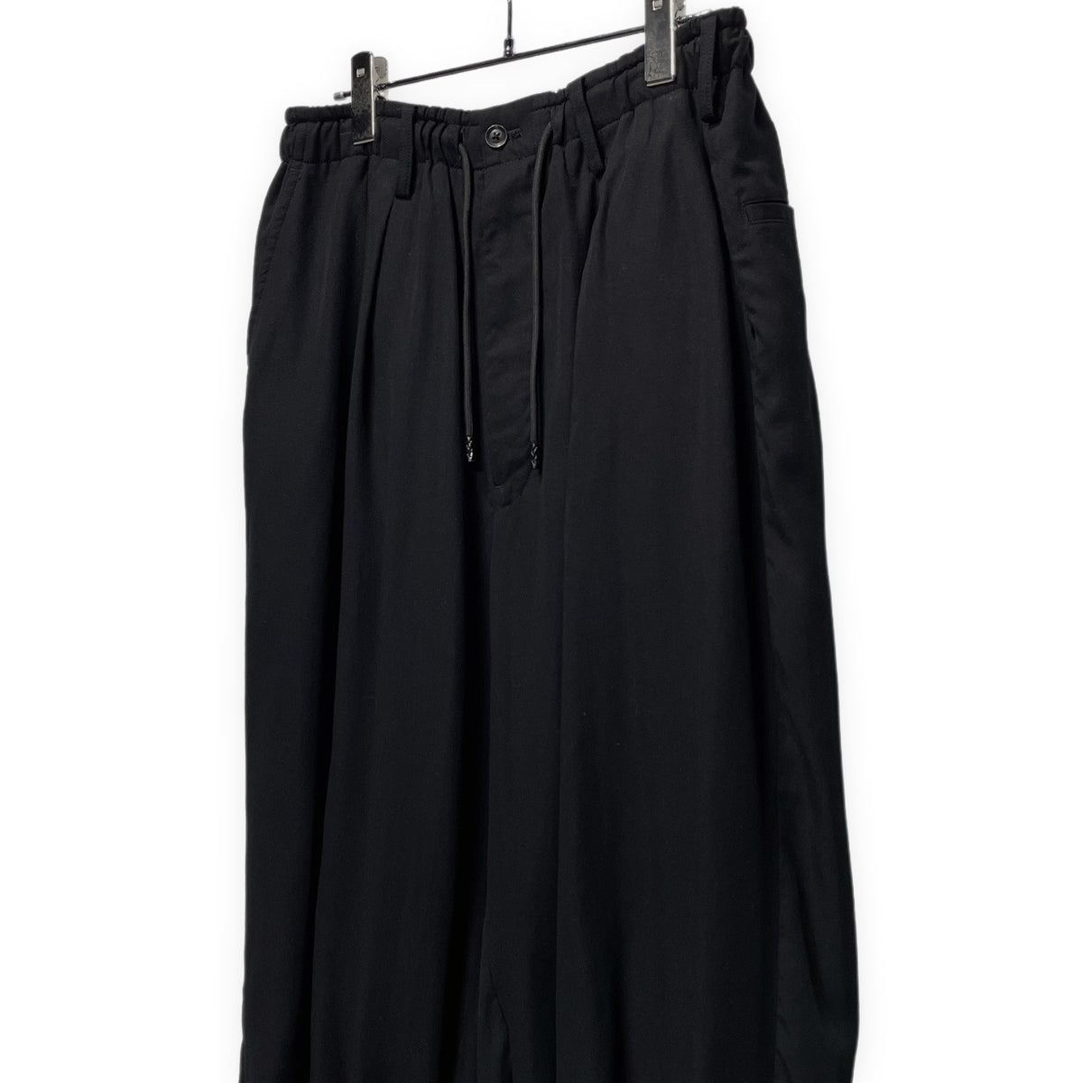 REGULATION Yohji Yamamoto MEN 23SS RE TE TWILL Z-STANDARD CROW PANTS セルロースツイルカラスパンツ ボトムス HZ-P04-240 Pour Homme レギュレーション ヨウジヤマモト メン メンズ