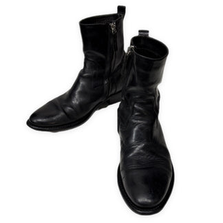 Dior Homme 07AW レザーサイドジップブーツ シューズ 靴 クツ エディ期 エディスリマン Hedi Slimane 42 ディオールオム メンズ