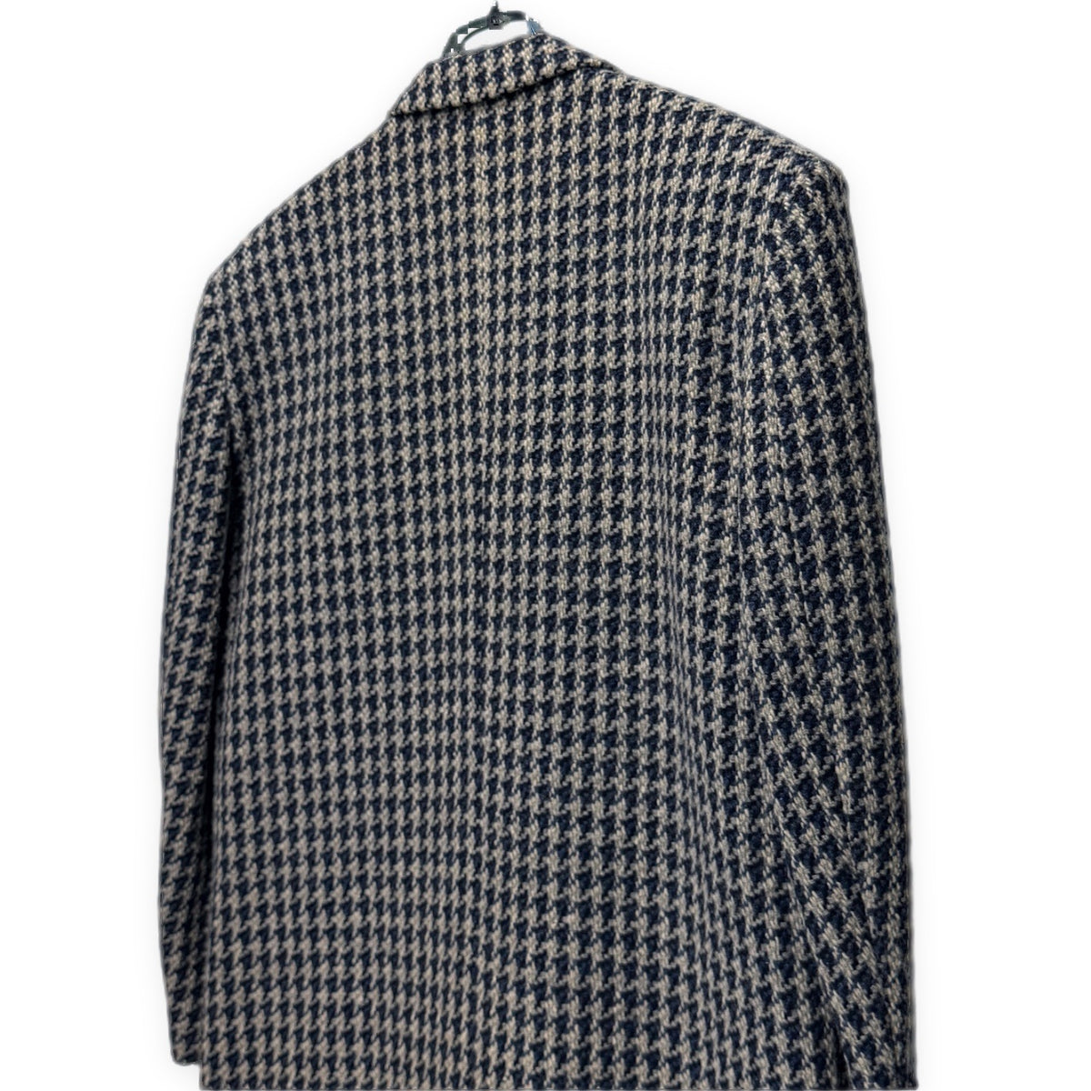 COMME des GARCONS HOMME 90AW ウールツイード千鳥格子柄2Bボックスシルエットテーラードジャケット ブレザー ブルゾン コート アウター Archive 90s コムデギャルソンオム メンズ