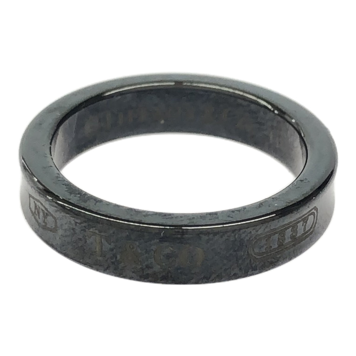 TIFFANY&Co. TIFFANY&Co. チタンリング 1837 ナロー チタン