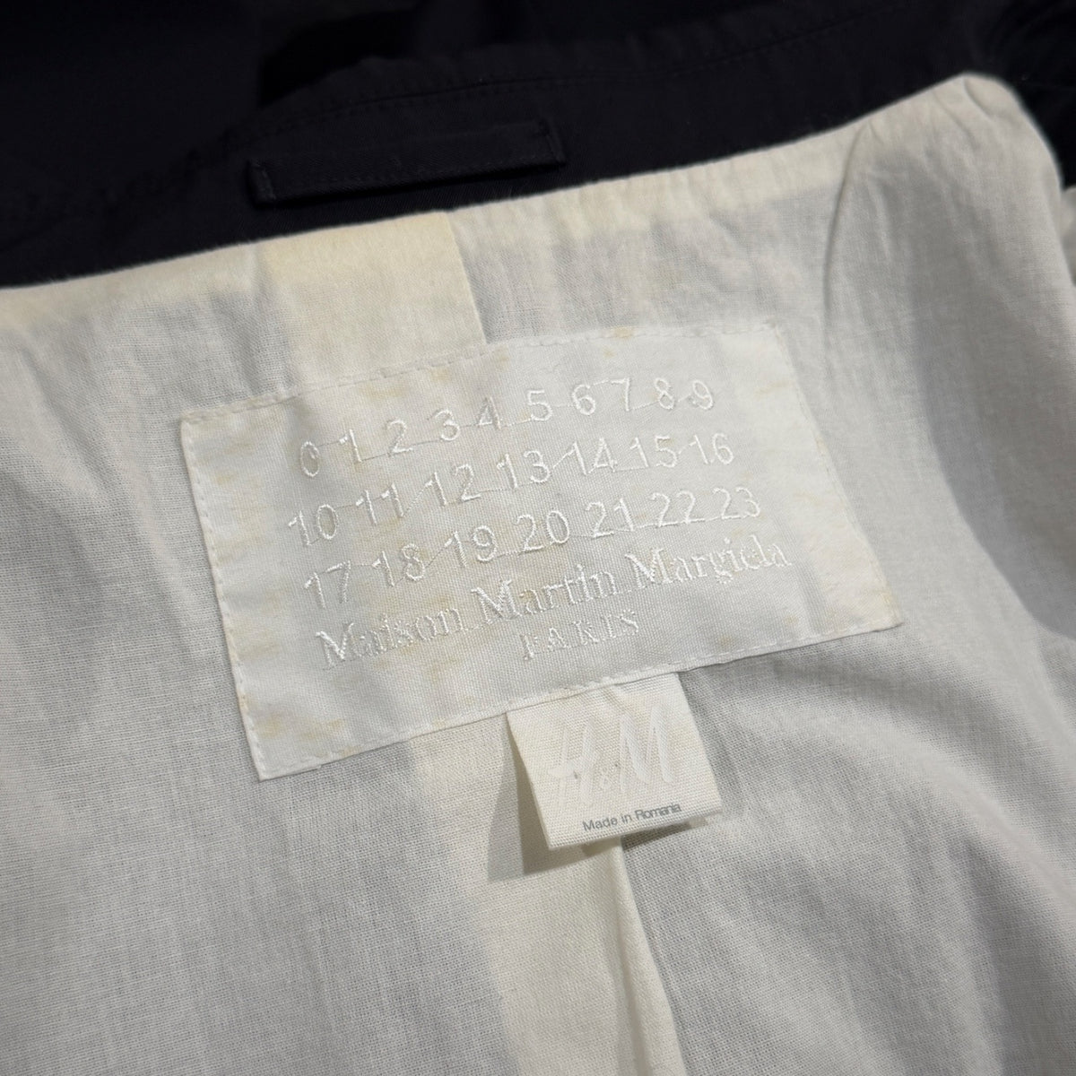 Maison Martin Margiela × H&M 00SS 復刻 オーバーサイズ期 2ボタンテーラードジャケット ブレザー ブルゾン コート アウター Archive メゾンマルタンマルジェラ レディース