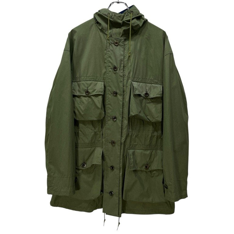 Nigel Cabourn 19SS SWEDISH PARKA TASLAN NYLON VEGETABLE DYE 撥水加工タスランナイロンスウェディッシュパーカー ミリタリージャケット ブルゾン アウター ナイジェルケーボン メンズ
