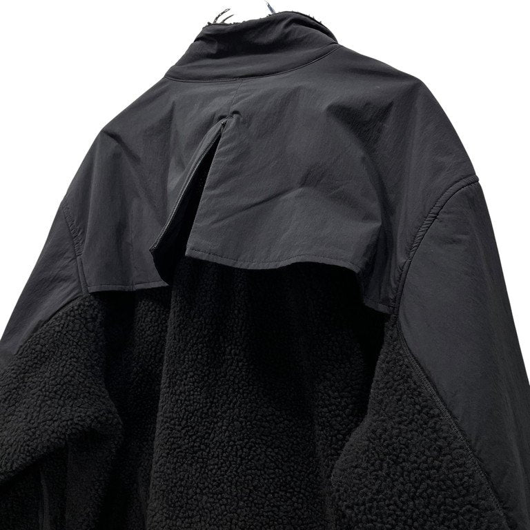 A-COLD-WALL 21AW BIAS FLEECE JACKET バイアスダブルジップ切替フリースジャケット ボア ブルゾン アウター 定価96,830円 ア コールドウォール メンズ