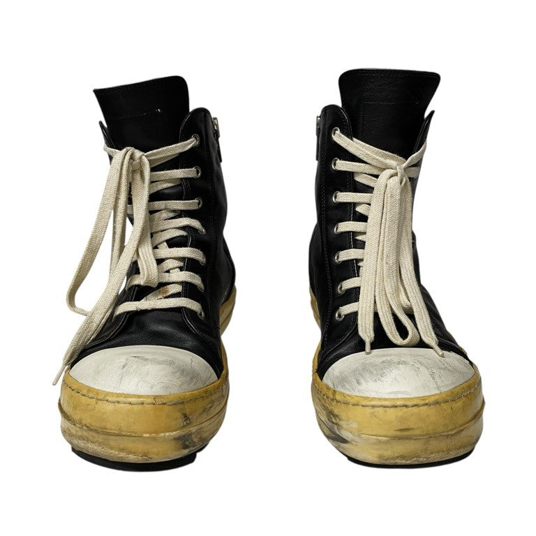 Rick Owens 15AW Ramones sneakers ラモーンズスニーカー 靴 シューズ  ハイカット レザー size 41 リックオウエンス メンズ