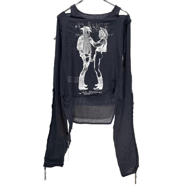 SEDITIONARIES by 666 COWBOYS DANCE MUSLIN TOP GAUZE SHIRT カウボーイモスリントップガーゼシャツ