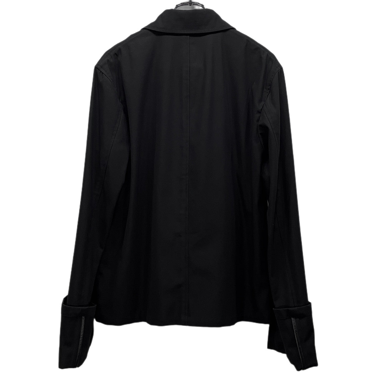LOEWE FISHERMAN JACKET コットンギャバジン襟裏ラムレザーフィッシャーマンジャケット ブルゾン カバーオール アウター ロエベ メンズ