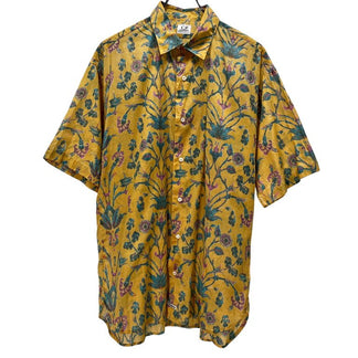 C.P. COMPANY コットンガーゼフローラルプリントシャツ 総柄 花 フラワー 半袖 Archive 80s ブラウス トップス Massimo Osti マッシモオスティ シーピーカンパニー メンズ