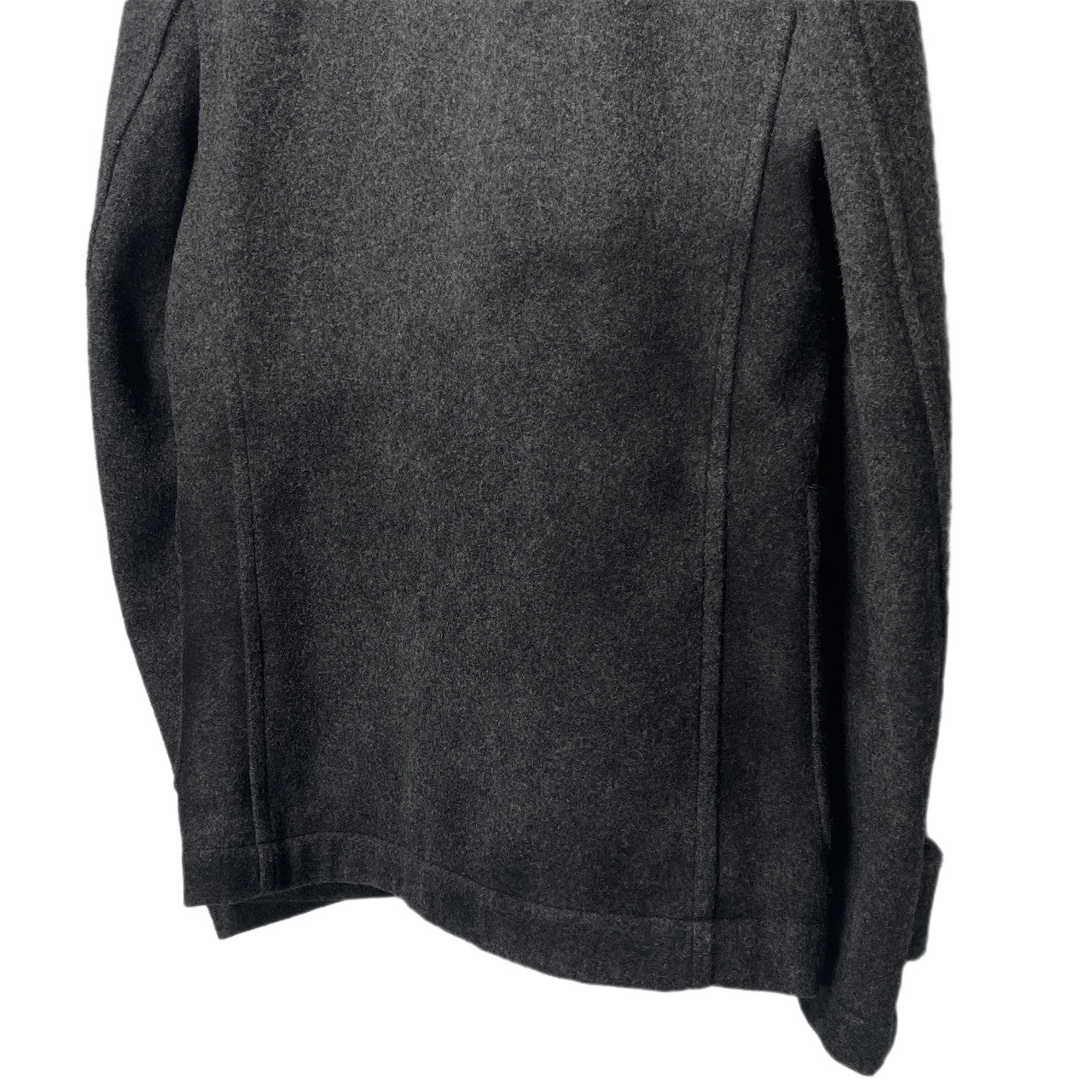 COMME des GARCONS SHIRT 15AW 圧縮ウールハンドペイントグラデーションピーコート Pコート ブルゾン ジャケット アウター Archive コムデギャルソン シャツ メンズ