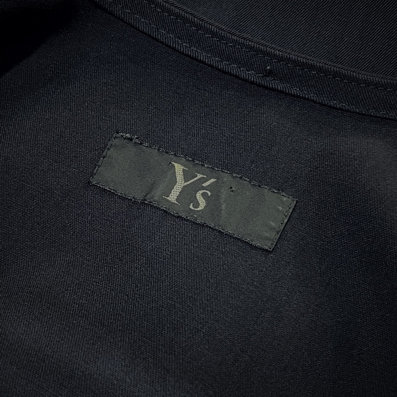 Y's ウールギャバジンバックプリーツノースリーブロングワンピース ドレス トップス アウター Archive 90s Yohji Yamamoto Femme ヨウジヤマモトファム ワイズ レディース