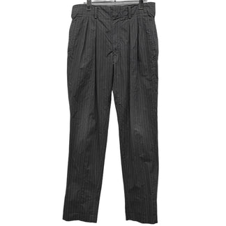 RAINMAKER KYOTO 16SS STRIPE 2-TUCK TROUSERS コットンストライプ2タックパンツ ボトムス レインメーカー メンズ