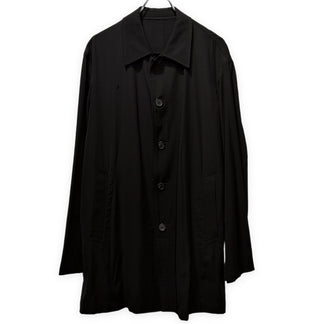 Y's for men ウールギャバジンカバーオールジャケット ブルゾン コート アウター シワギャバ Archive 90s Yohji Yamamoto Pour Homme ヨウジヤマモトプールオム ワイズフォーメン メンズ