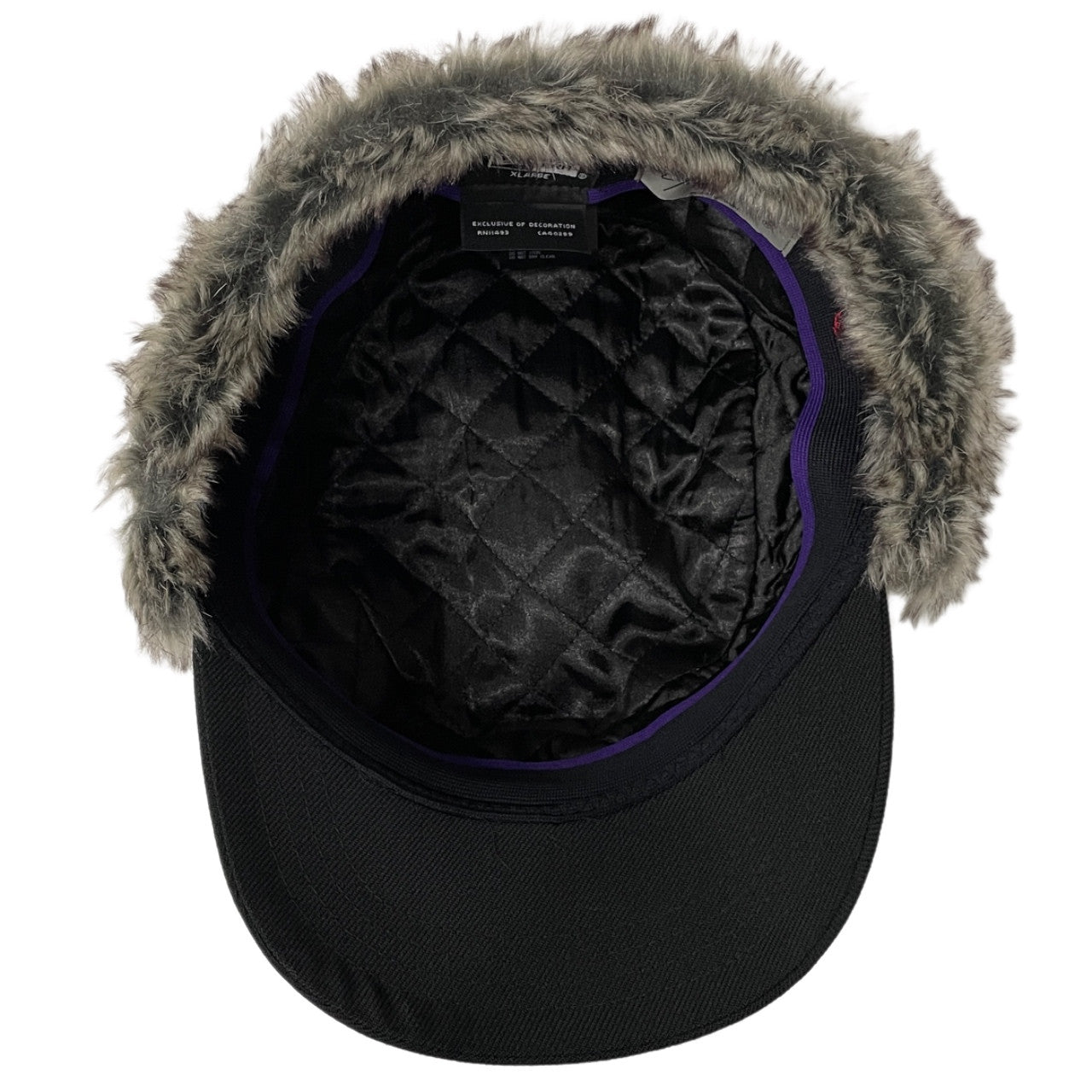 Yohji Yamamoto Pour Homme × NEW ERA 20AW RANGE EARFLAP CAP ファーイヤーフラップロゴ刺繍キャップ 帽子 ハット ヨウジヤマモトプールオム ニューエラ メンズ レディース ユニセックス