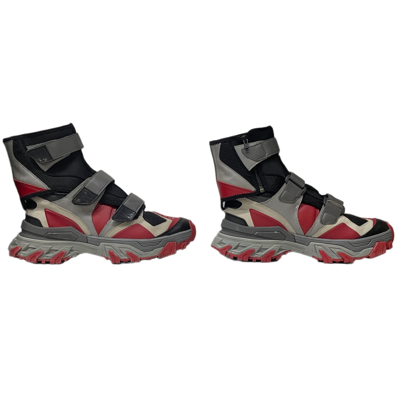 Juun.J 23AW Extended Trainer Shoes アタッチメントパーツボリュームソールスニーカー シューズ 靴 クツ レッグカバー 厚底 ダッドスニーカー 定価95,700円 ジュンジー メンズ