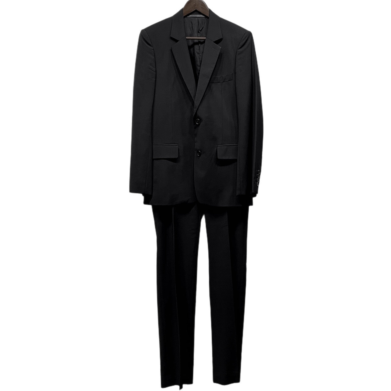 KRIS VAN ASSCHE ウールトロピカル2Bセットアップスーツ テーラードジャケット スラックス パンツ Archive アウター ボトムス メンズ クリスヴァンアッシュ