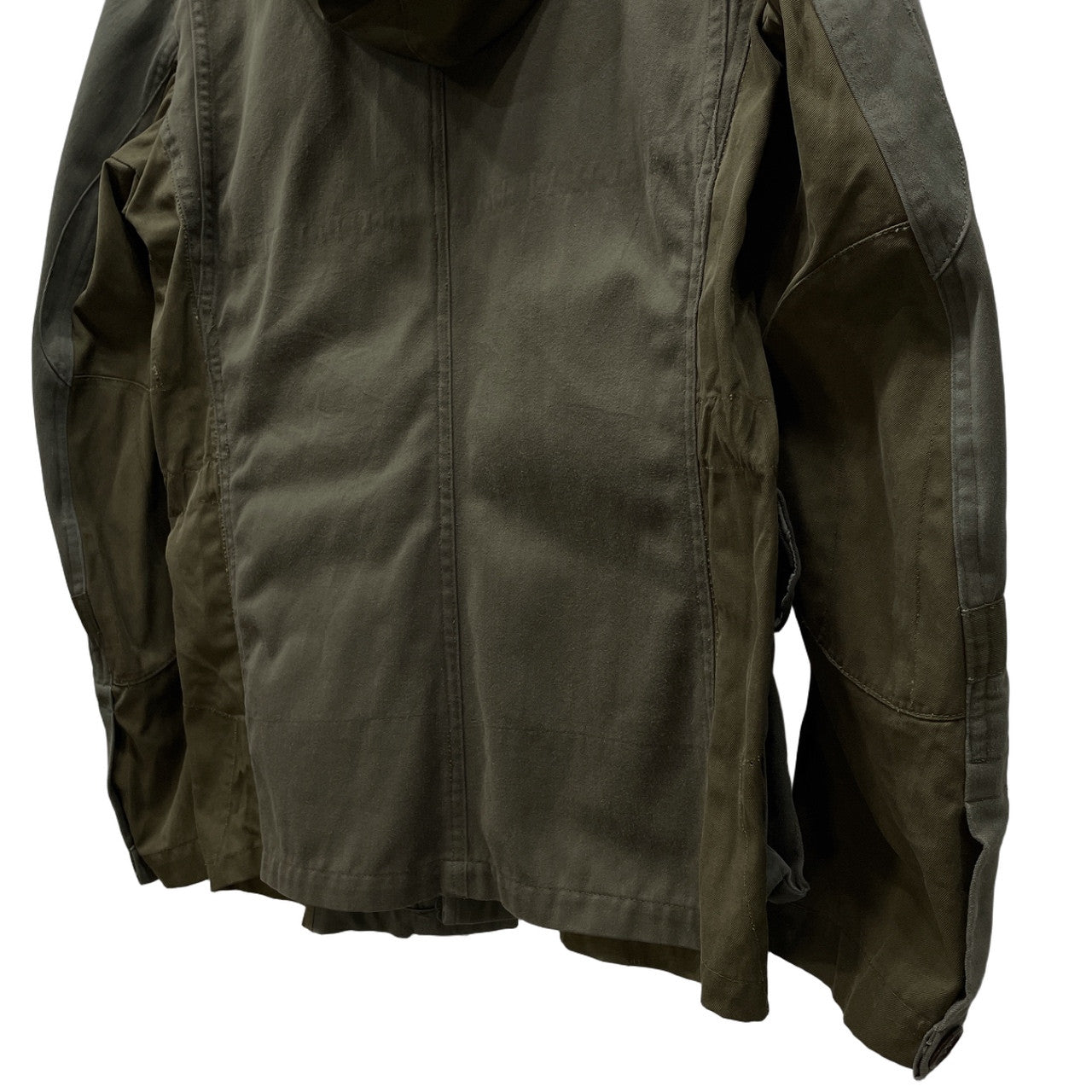 ink フランス軍M-64再構築フーデッドジャケット ミリタリー リメイク ブルゾン コート アウター インク メンズ レディース ユニセックス
