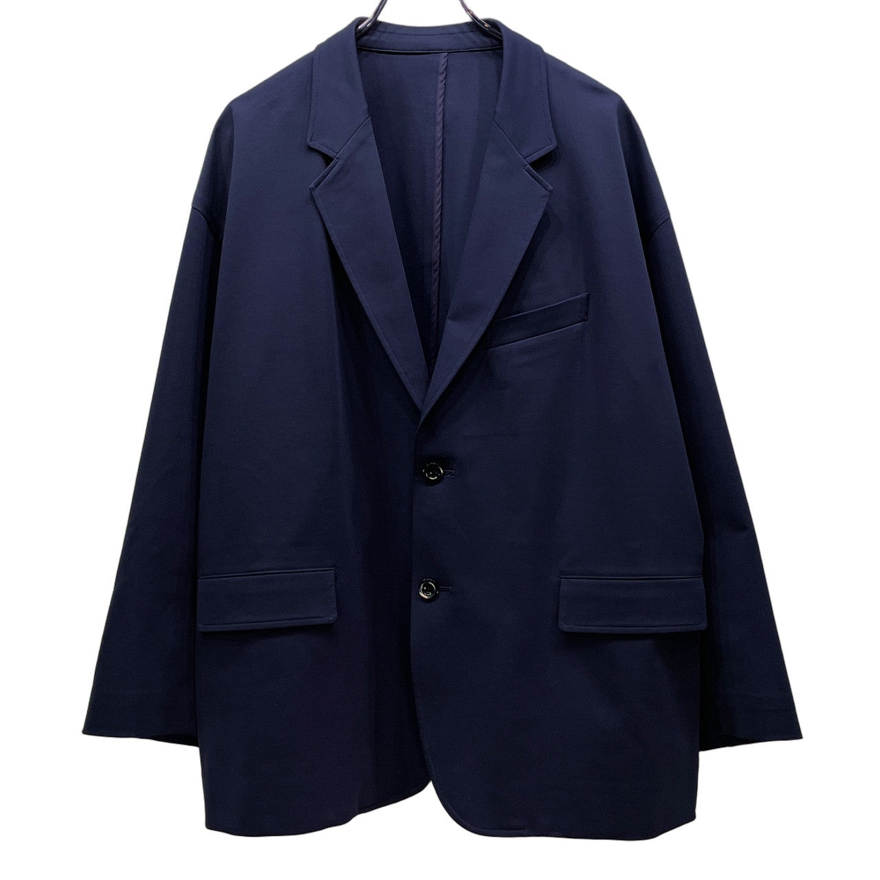 Graphpaper 26SS Compact Ponte Jacket ストレッチポンチドロップショルダーテーラードジャケット ブレザー ブルゾン コート アウター 定価55,000円 グラフペーパー メンズ