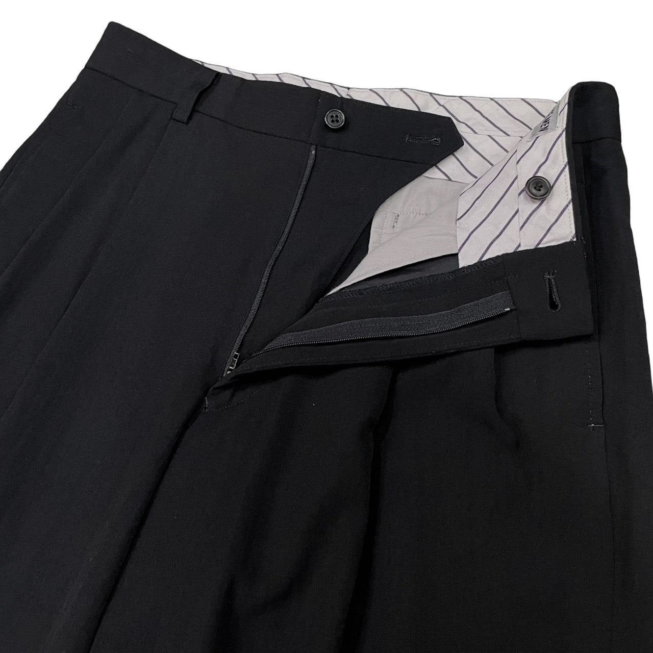 ISSEY MIYAKE MEN 96AW ウールナイロンギャバジン2タックパンツ スラックス トラウザーズ Archive 90s ボトムス イッセイミヤケメン メンズ