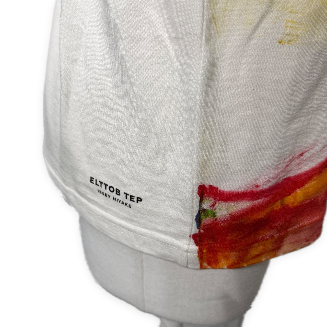 ELTTOB TEP ISSEY MIYAKE 2008 船場店1周年記念ハンドペイント100着限定Tシャツ カットソー Tee T-shirt Archive 00s 希少 エルトブ テップ イッセイミヤケ レディース メンズ ユニセックス