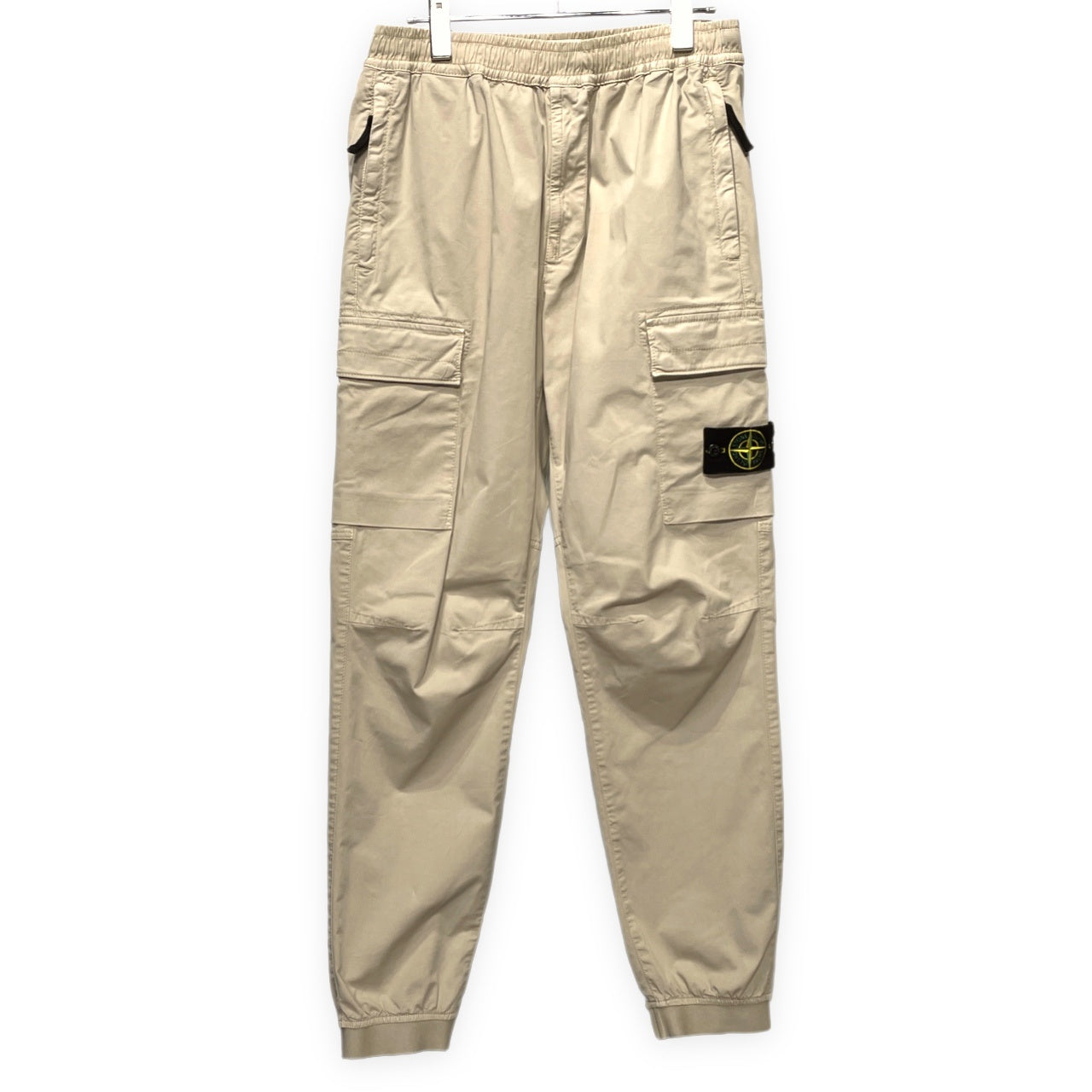 STONE ISLAND 25AW SUPIMA COTTON TWILL STRETCH-TC スーピマコットンツイルストレッチカーゴジョガーパンツ ボトムス K2S153100031 S0010 V009A 定価83,600円 ストーンアイランド メンズ