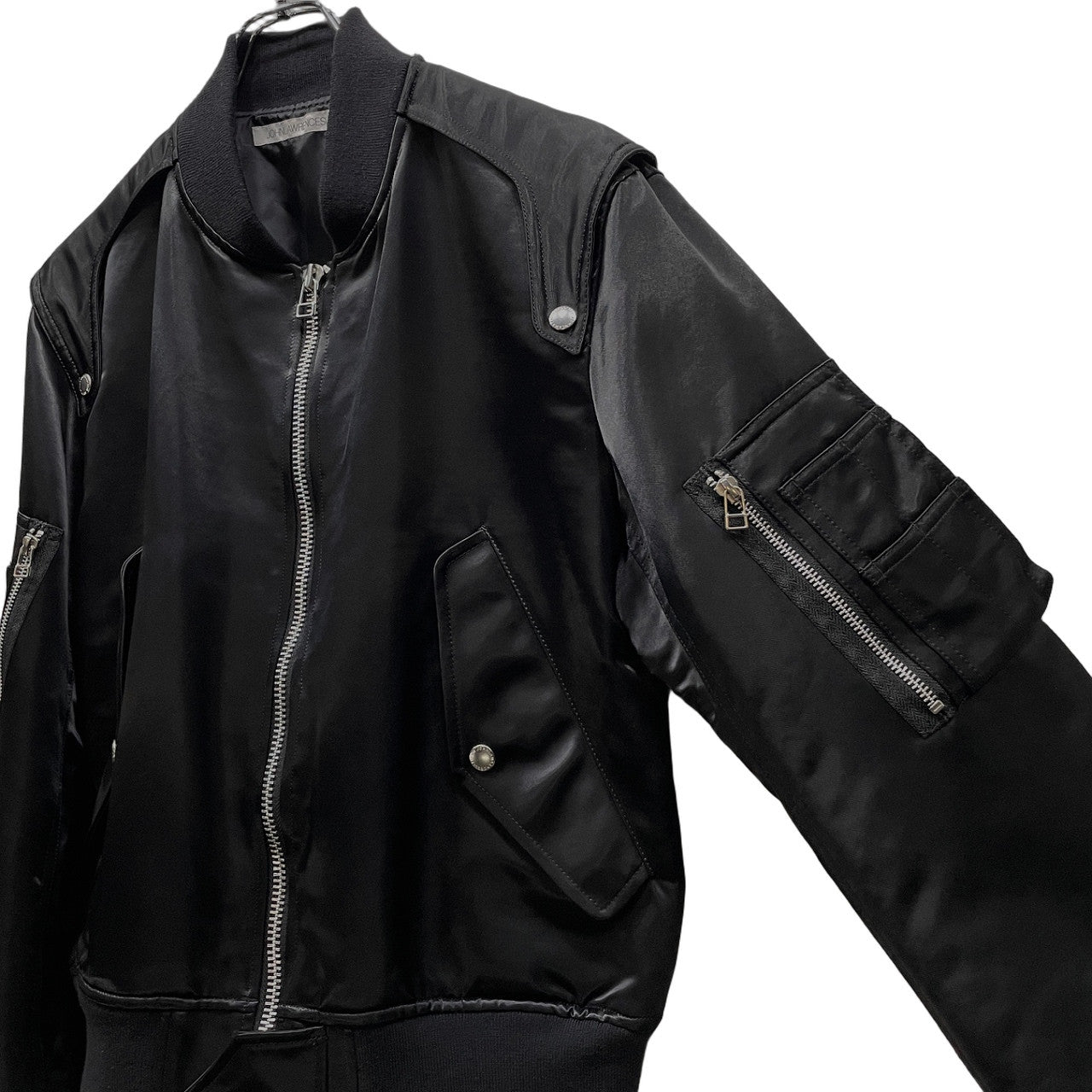 JOHN LAWRENCE SULLIVAN 21AW BOMBER JACKET ナイロンボンバージャケット MA-1 ブルゾン コート アウター ジョンローレンスサリバン メンズ