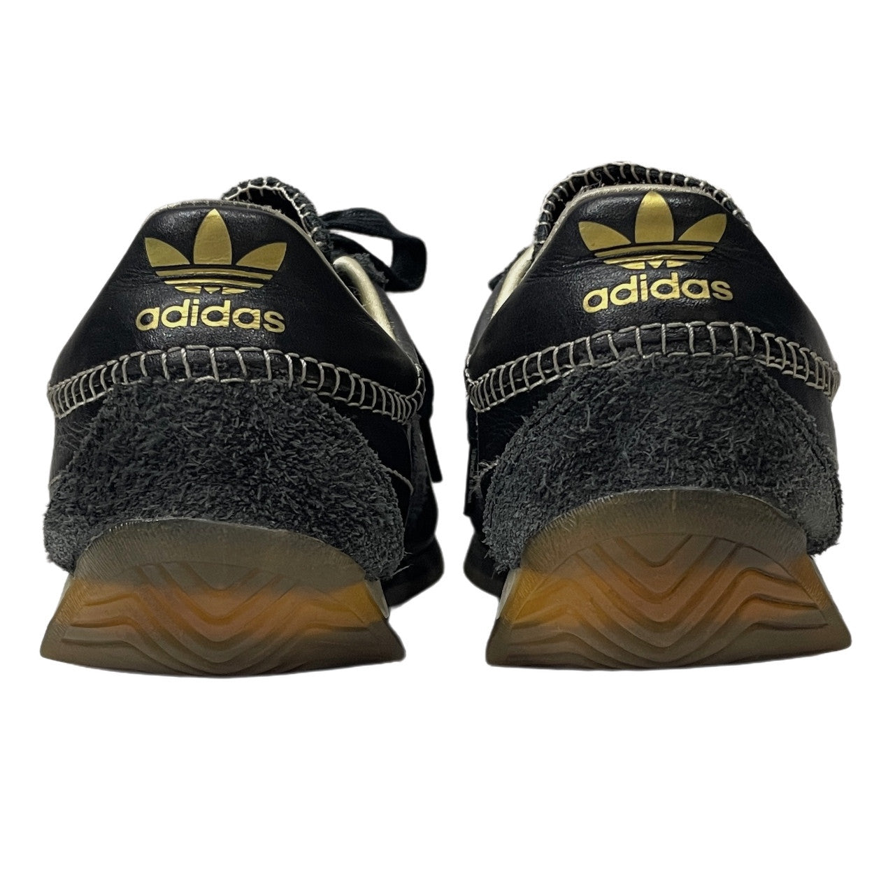 adidas × Wales Bonner 2023 WB COUNTRY GY1702 カントリー コアブラック レザー切替ローカットスニーカー シューズ 靴 クツ アディダス ウェールズボナー メンズ
