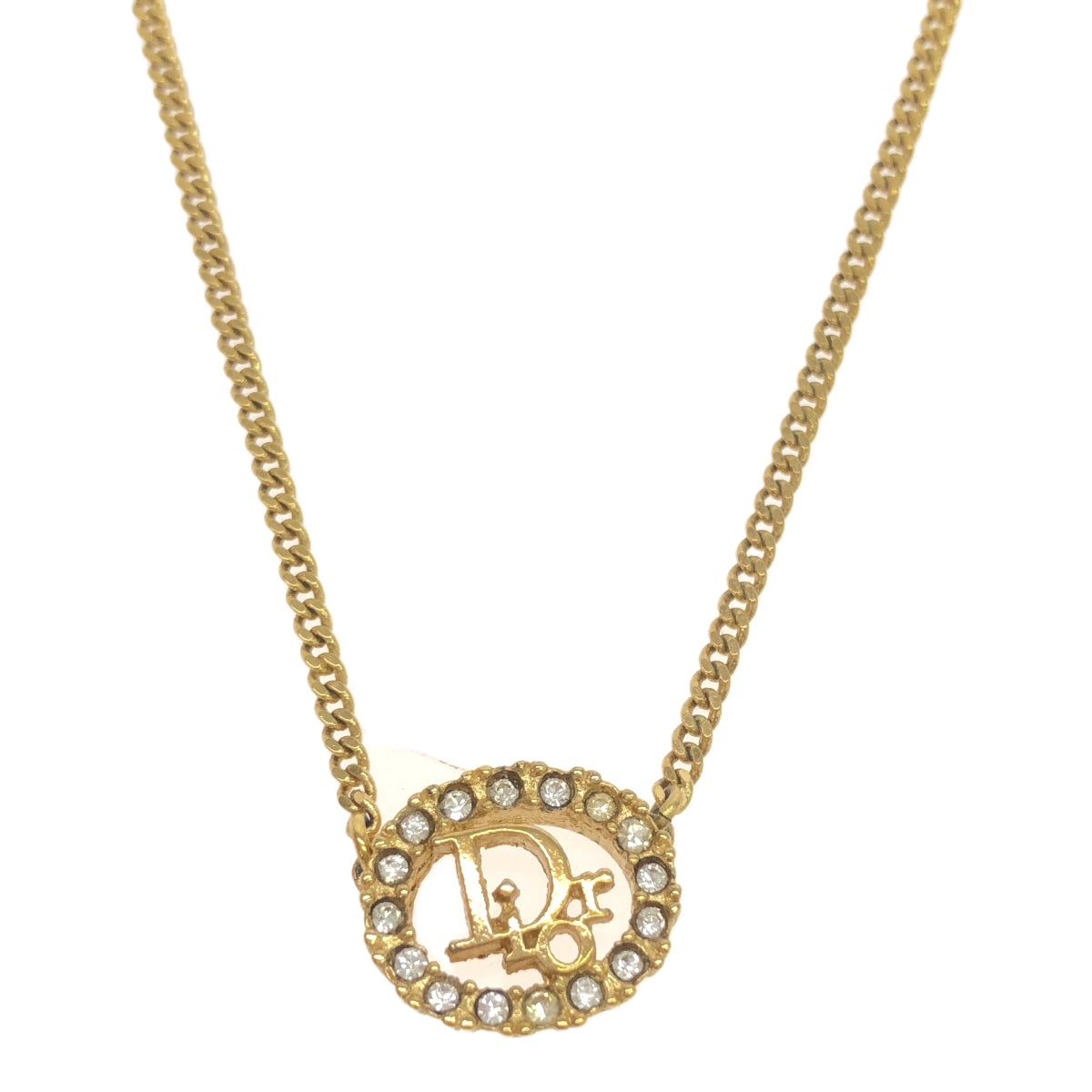 Christian Dior Christian Dior ネックレス ロゴストーン