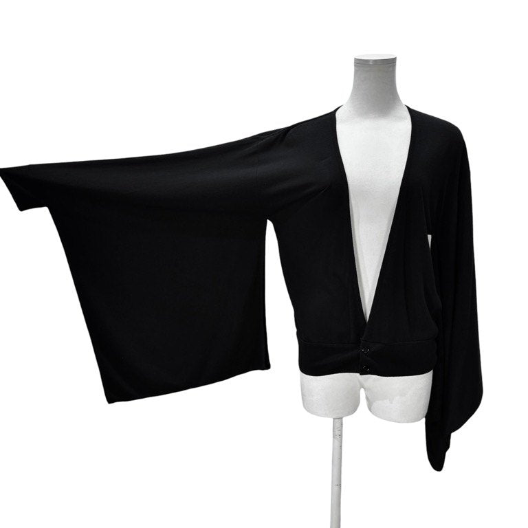 LIMI feu 天竺振袖カーディガン トップス Yohji Yamamoto Femme リミフゥ ヨウジヤマモト レディース