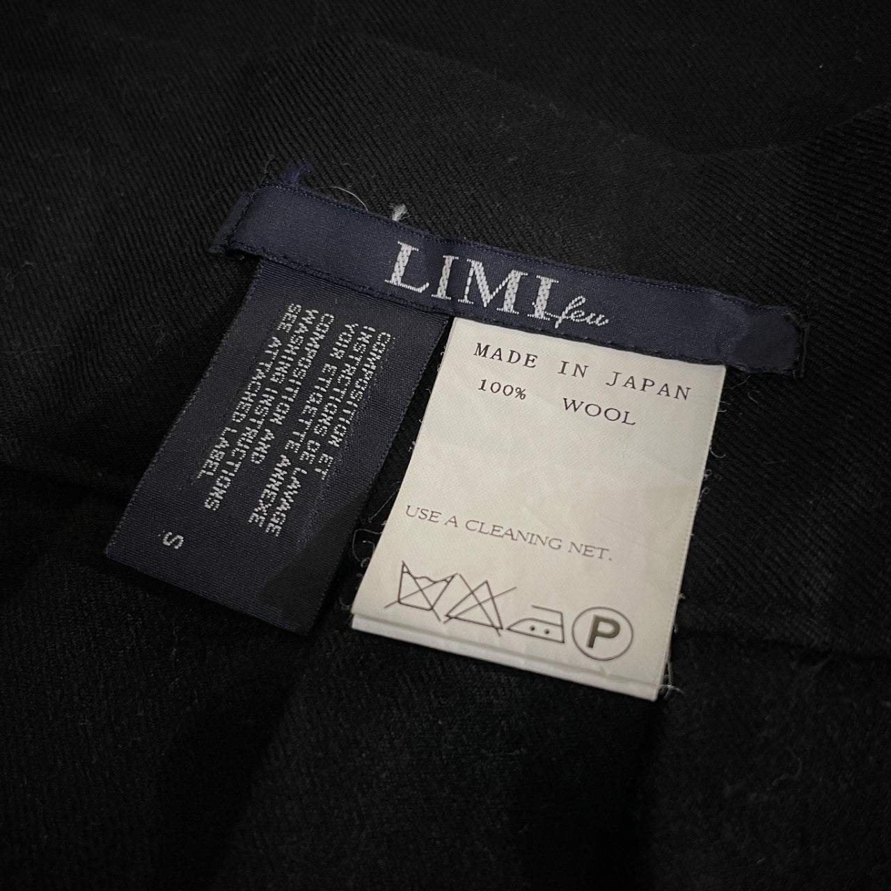 LIMI feu ウールプリーツアシンメトリー巻きスカート ボトムス パンツ レイヤード Yohji Yamamoto リミフゥ ヨウジヤマモト レディース