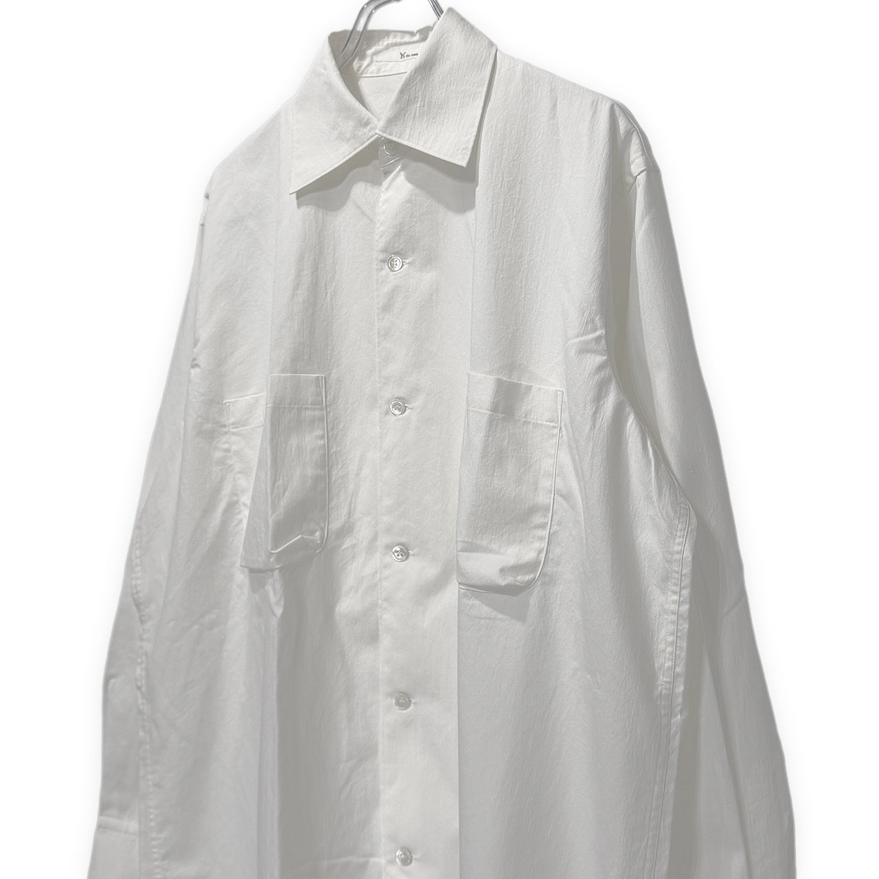 Y's for men ポリエステルコットンギャバジンダブルポケットオーバーサイズシャツ Archive 80s 90s トップス ブラウス Yohji Yamamoto Pour Homme ヨウジヤマモトプールオム ワイズフォーメン メンズ