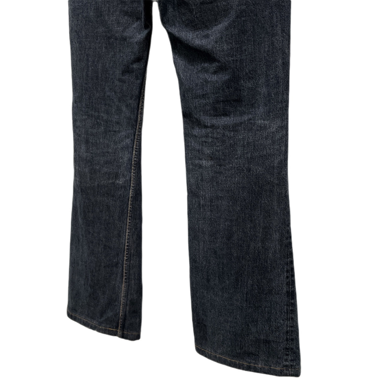 COMME des GARCONS HOMME フレアシルエットブラックデニムパンツ ジーンズ ブーツカット ボトムス Archive コムデギャルソンオム メンズ